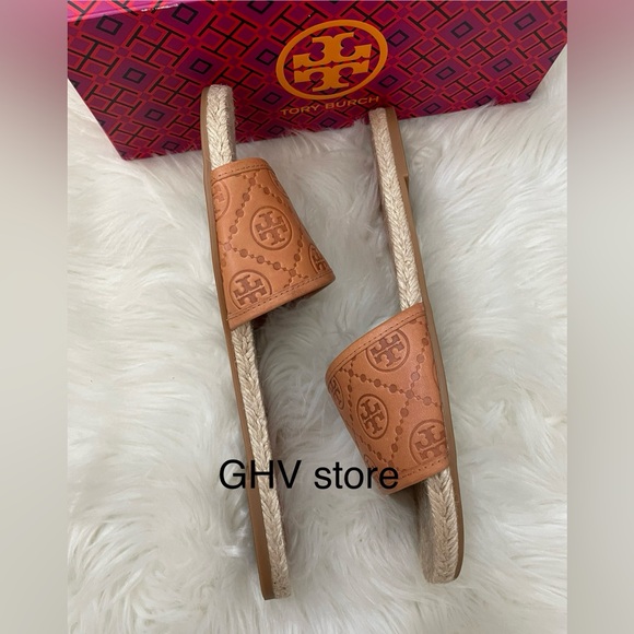 Tory burch T monogram Espadrille slide - Picture 2 of 6